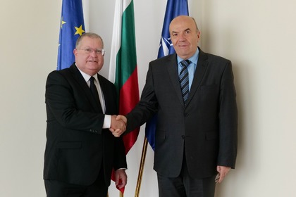 Minister Milkov met with the Ambassador of Israel